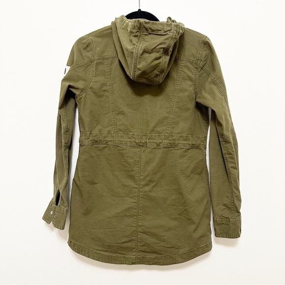North Face Olive Green Heavy Weight Utility Jacket XS gorpcore outdoor hiking - Picture 12 of 14
